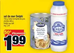 Super C sel de mer Delphi | Delphi sea salt offer
