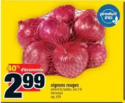 Super C oignons rouges | red onions offer