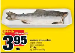 Super C SAUMON ROSE ENTIER | FROZEN WHOLE SALMON offer
