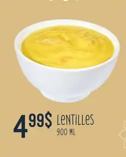 Marché Adonis Lentilles offer