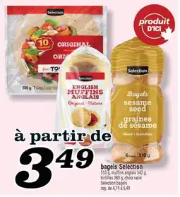 Marché Richelieu BAGELS SELECTION | SELECTION BAGELS offer