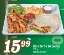 Marché Richelieu KIT À TACOS AU POULET | CHICKEN TACO KIT offer