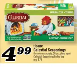 Marché Richelieu TISANE CELESTIAL SEASONINGS | CELESTIAL SEASONINGS HERBAL TEA offer