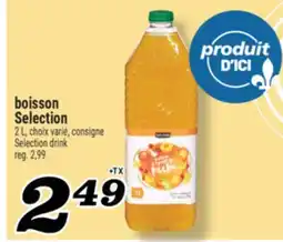 Marché Richelieu BOISSON SELECTION | SELECTION DRINK offer