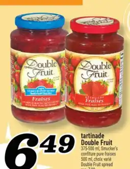 Marché Richelieu TARTINADE DOUBLE FRUIT | DOUBLE FRUIT SPREAD offer