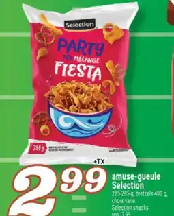 Marché Richelieu AMUSE-GUEULE SELECTION | SELECTION SNACKS offer