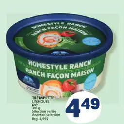 Marché Bonichoix TREMPETTE LITEHOUSE DIP offer