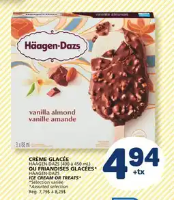 Marché Bonichoix HÄAGEN-DAZS ICE CREAM OR TREATS offer