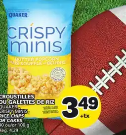 Marché Bonichoix CRISPY MINIS RICE CHIPS OR CAKES offer