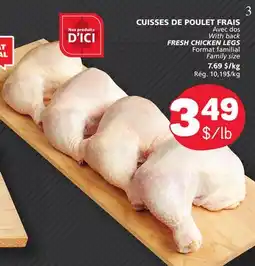 Marché Bonichoix With back FRESH CHICKEN LEGS offer