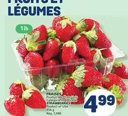 Marché Bonichoix STRAWBERRIES offer