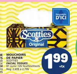 Marché Bonichoix SCOTTIES FACIAL TISSUES offer