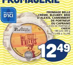 Marché Bonichoix ALEXIS DE PORTNEUF CHEESE offer