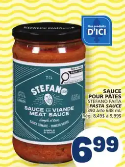 Marché Bonichoix STEFANO FAITA PASTA SAUCE offer