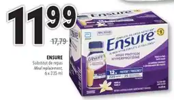 Familiprix ENSURE Meal replacement, 6x 235ml offer