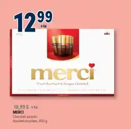 Familiprix MERCI, Assorted chocolates offer