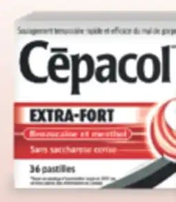 Familiprix CÉPACOL or STREPSILS Lozenges, 24 or 36 units offer