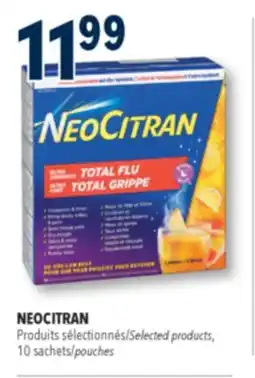 Familiprix NEOCITRAN Selected products, 10 sachets offer