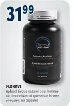 Familiprix FLORAVI Natural aphrodisiac for men or women, 60 capsules offer