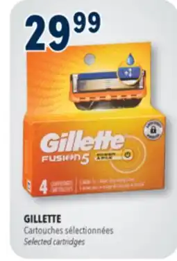 Familiprix GILLETTE, Selected cartridges offer