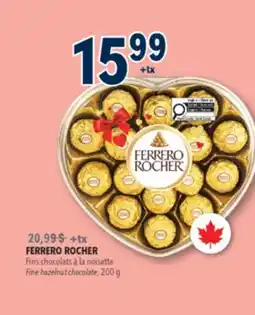 Familiprix FERRERO ROCHER, Fine hazelnut chocolate, 200g offer
