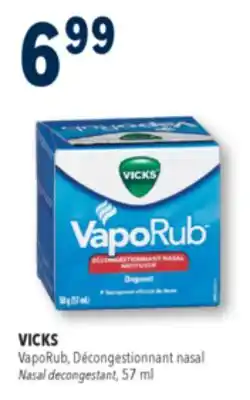 Familiprix VICKS, Nasal decongestant offer