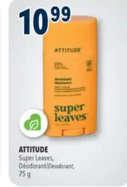 Familiprix ATTITUDE, Super Leaves, Deodorant offer