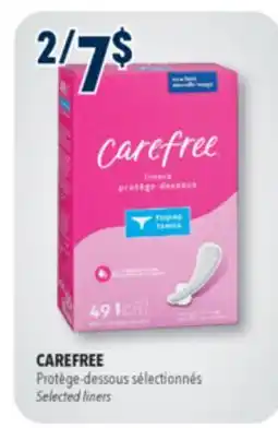 Familiprix CAREFREE Selected liners offer