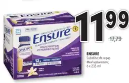 Familiprix ENSURE, Meal replacement offer