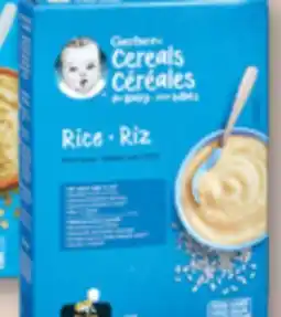 Familiprix GERBER Baby cereals, 227g offer