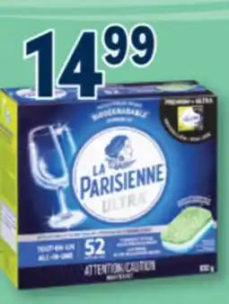 Familiprix LA PARISIENNE, Premium, Dishwasher tabs, 52 units offer