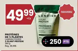 Rachelle-Bery Grocery LANDISH FOODS 5 PLANT PROTEIN offer