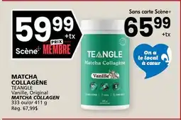 Rachelle-Bery Grocery TEANGLE Vanille Original MATCHA COLLAGEN offer