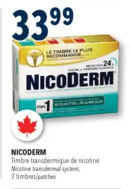 Familiprix NICODERM, Nicotine transdermal system, 7 patches offer