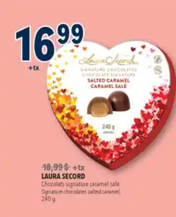 Familiprix LAURA SECORD Signature chocolates salted caramel offer