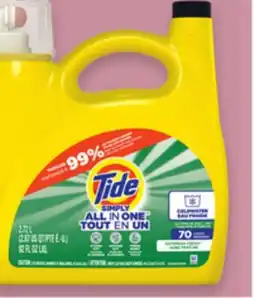 Proxim TIDE SIMPLY Laundry detergents offer