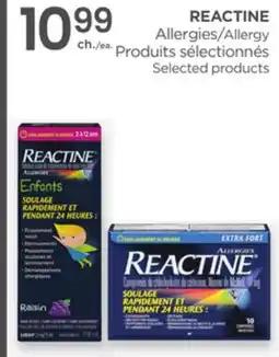 Proxim REACTINE Allergy Selected products offer
