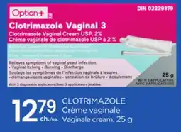 Proxim Option+ CLOTRIMAZOLE Vaginale cream offer
