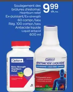 Proxim OPTION+ Heartburn relief offer