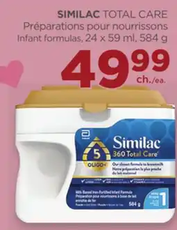 Proxim SIMILAC TOTAL CARE Infant formulas offer