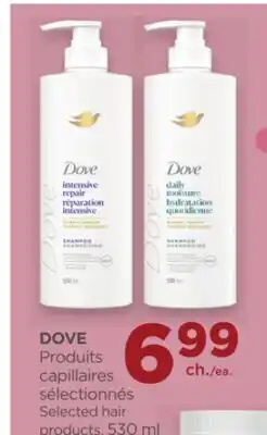 Proxim DOVE Selected hair products offer