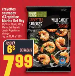 Marché Adonis CREVETTES SAUVAGES D'ARGENTINE MARINA DEL REY | MARINA DEL REY WILD CAUGHT ARGENTINIAN SHRIMPS offer