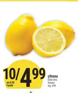 Marché Adonis Citrons | Lemons offer