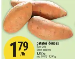 Marché Adonis PATATES DOUCES | SWEET POTATOES offer