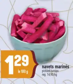 Marché Adonis NAVETS MARINÉS | PICKLED TURNIPS offer
