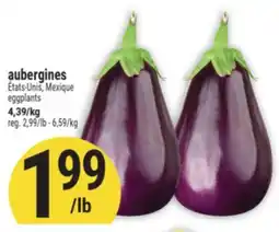 Marché Adonis AUBERGINES | EGGPLANTS offer