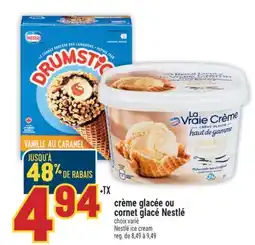 Marché Adonis CRÈME GLACÉE OU CORNET GLACÉ NESTLÉ | NESTLÉ ICE CREAM offer