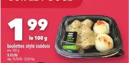 Marche Ami BOULETTES STYLE SUÉDOIS offer