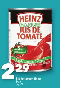 Marche Ami JUS DE TOMATE HEINZ offer