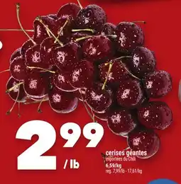 Marche Ami CERISES GÉANTES IMPORTÉES DU CHILI offer
